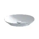 TOTO LT474G#01 Kiwami 23-5/8" Oval Vessel Lavatory Cotton
