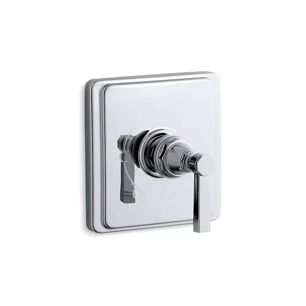 Kohler TS13135-4A-CP Pinstripe Valve Trim Lever Handle Polished Chrome