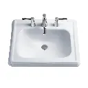 TOTO LT531.4#01 Promenade 4" Center Self Rimming Lavatory Cotton