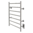 ICO K4014W Kontour Linear 24"x27" Towel Warmer Hardwired Brushed Nickel