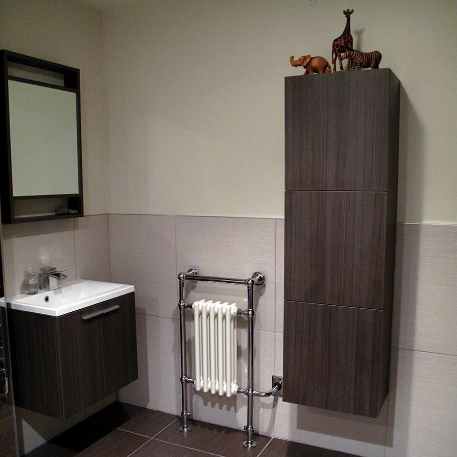 ICO W6053 Tuzio Harley 18.5"x37" Towel Warmer Hardwired, Chrome