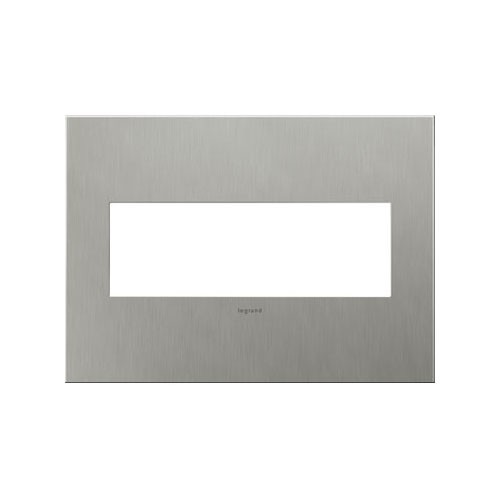 Legrand AWC3GBS4 Brushed Stainless Steel 3 Gang Wall Plate