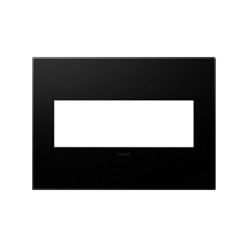 Legrand AWP3GGR4 Graphite 3 Gang Wall Plate