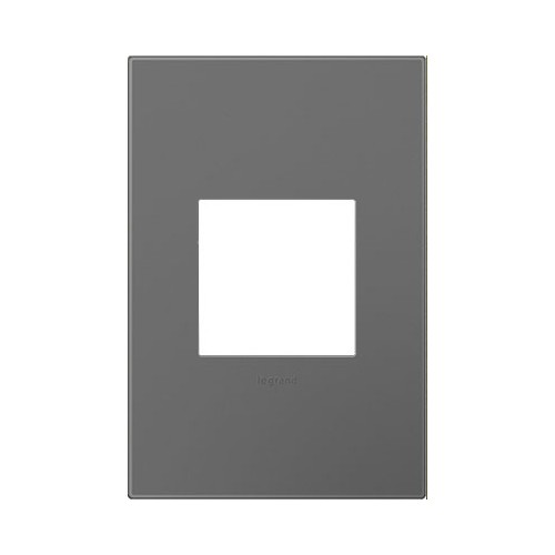 Legrand AWP1G2MG6 Magnesium 1 Gang Wall Plate