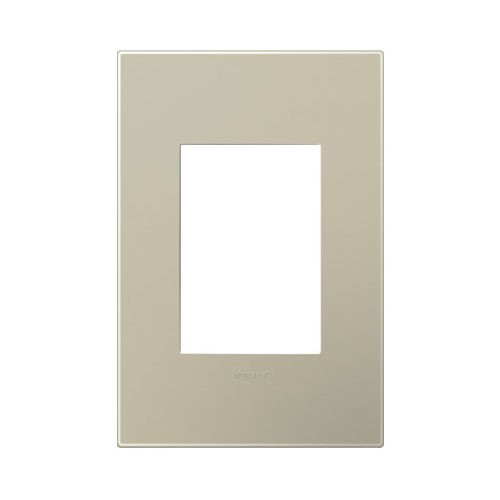 Legrand AWP1G3TM4 Titanium 1-Gang-Plus Wall Plate