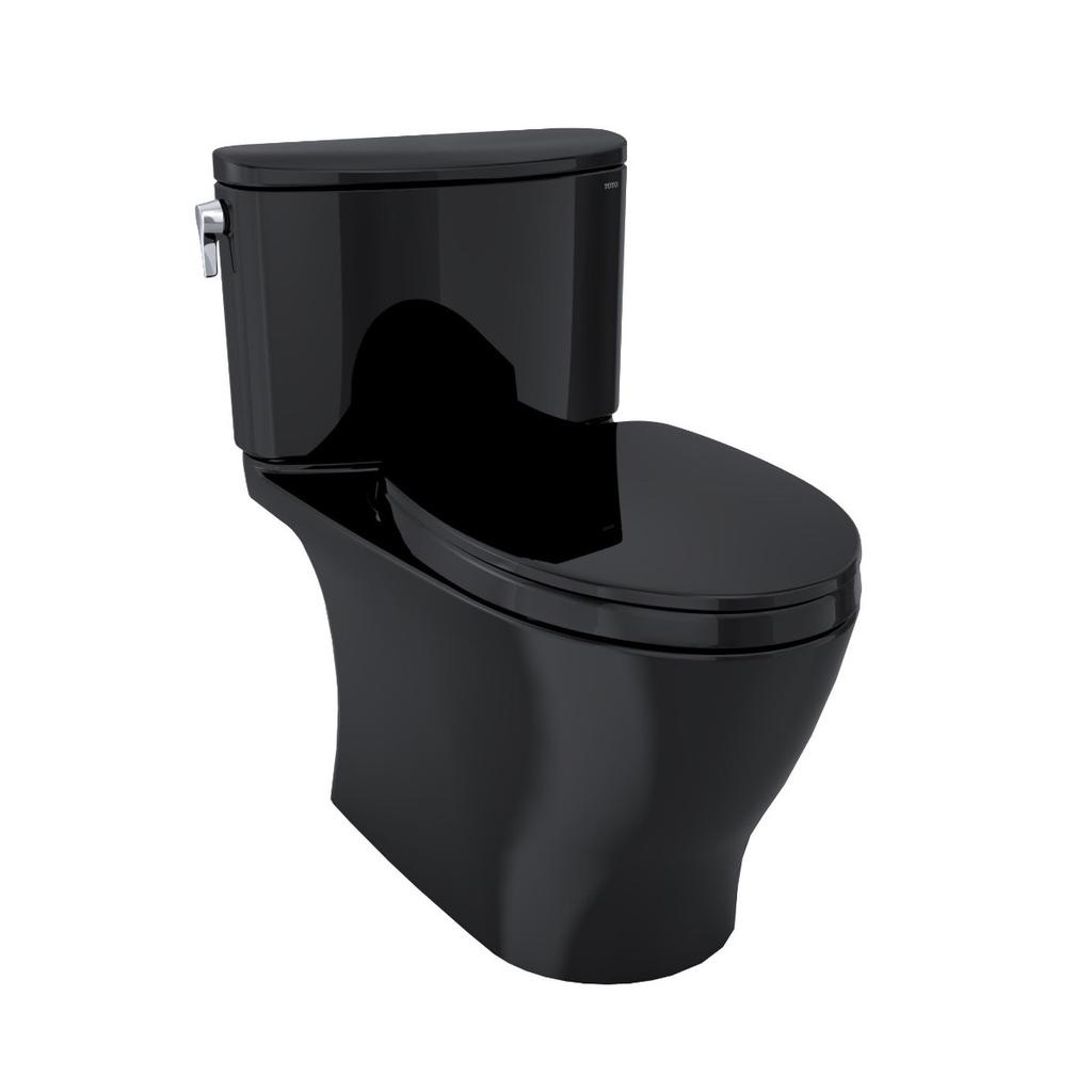 TOTO MS442124CEF Nexus Two Piece Elongated Toilet Ebony