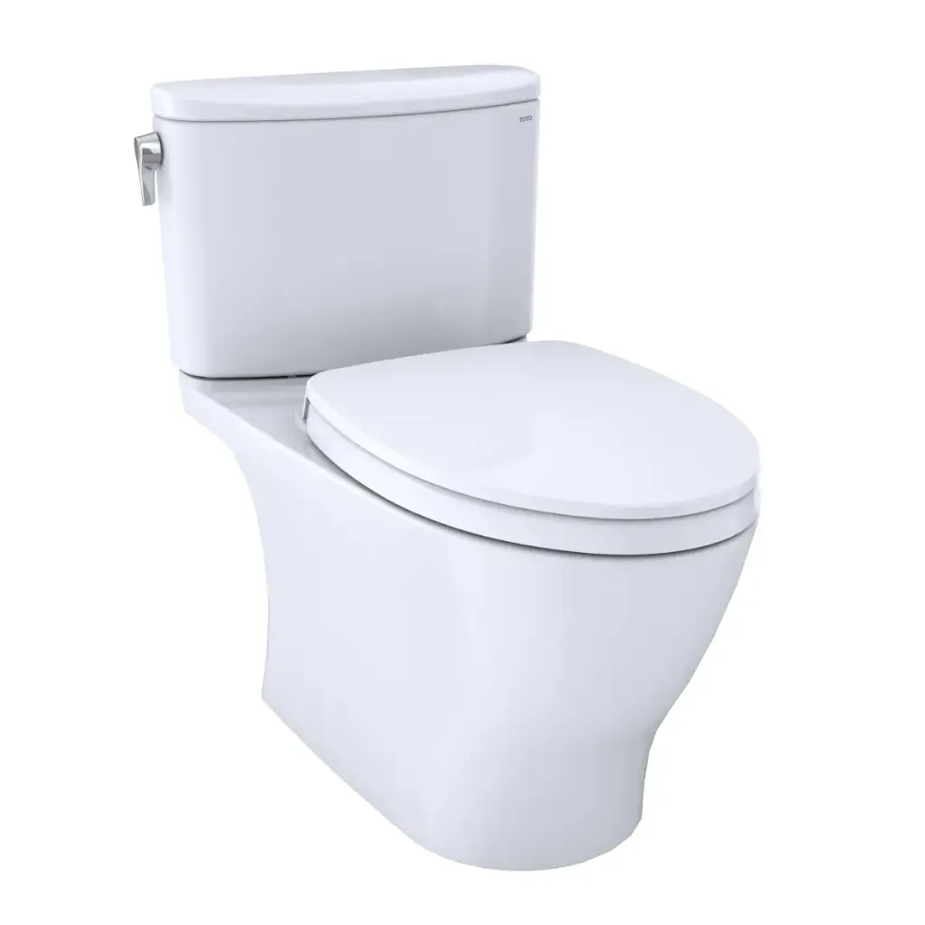 TOTO MS442124CEFG#01 Nexus Two Piece Elongated Toilet Cotton