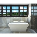 Mirolin CF2005 Cruz 60" x 33" Freestanding Tub