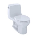 TOTO MS853113E Eco UltraMax One Piece Round Toilet Colonial White
