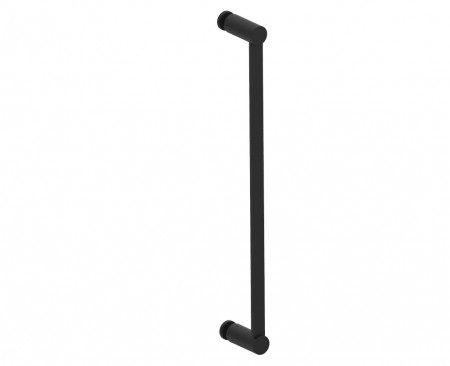 Kartners 1377518-33 PORTO 18" Single Glass Door Handle Titanium 