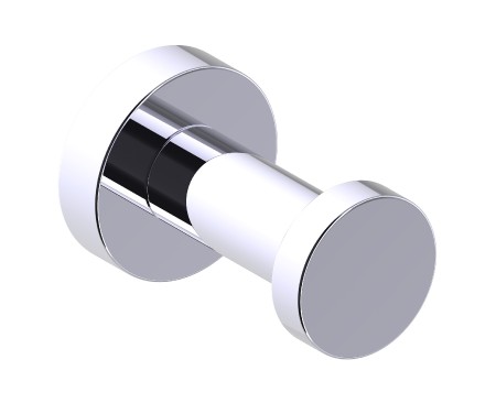 Kartners 144130-33 OSLO Robe Hook Single Titanium 