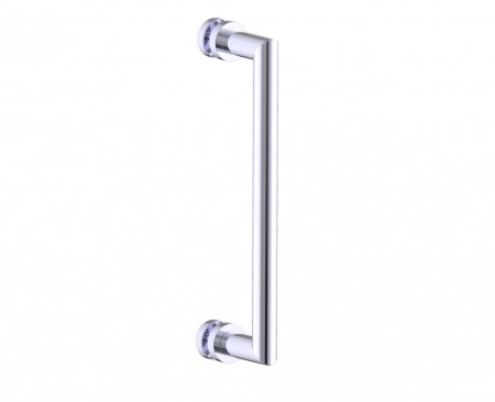 Kartners 1447512-81 OSLO 12" Shower Door Handle Brushed Nickel