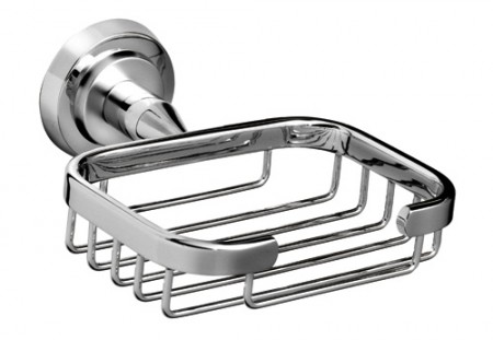 Kartners 167600-33 SOFIA Soap Basket Titanium 