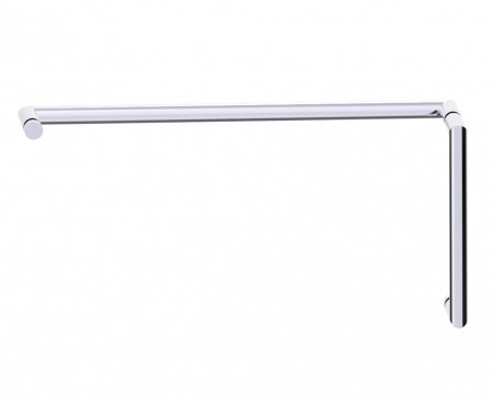Kartners 18870818-33 Seville 8"x18" Offset Shower Door Handles Titanium 