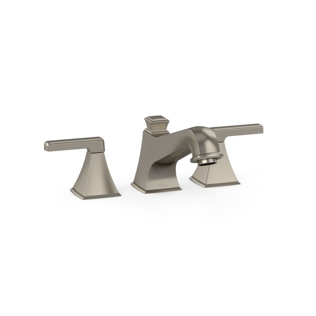 TOTO TB221DD Connelly Three Hole Roman Filler Trim Brushed Nickel