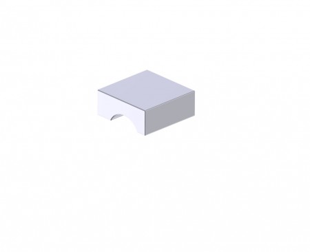 Kartners 232700-33 BERLIN Cabinet Knob Titanium 