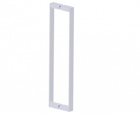 Kartners 2327824-81 BERLIN 24" Double Shower Door Handle Brushed Nickel