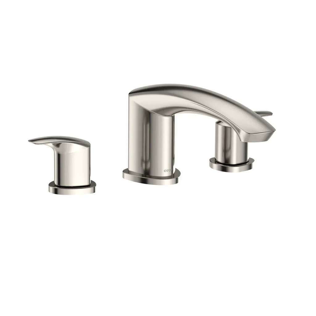 TOTO TBG09201U#PN GM Three Hole Roman Tub Filler Trim Polished Nickel