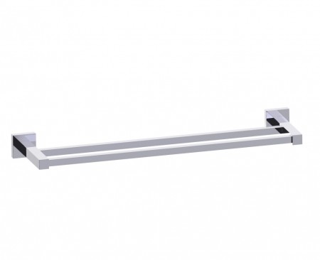 Kartners 248182-33 LONDON Towel Bar Double 18" Titanium 