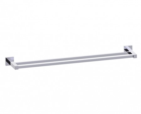 Kartners 248242-33 LONDON Towel Bar Double 24" Titanium 