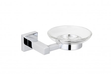Kartners 248650-33 LONDON Soap Dish (WM CG) Titanium 