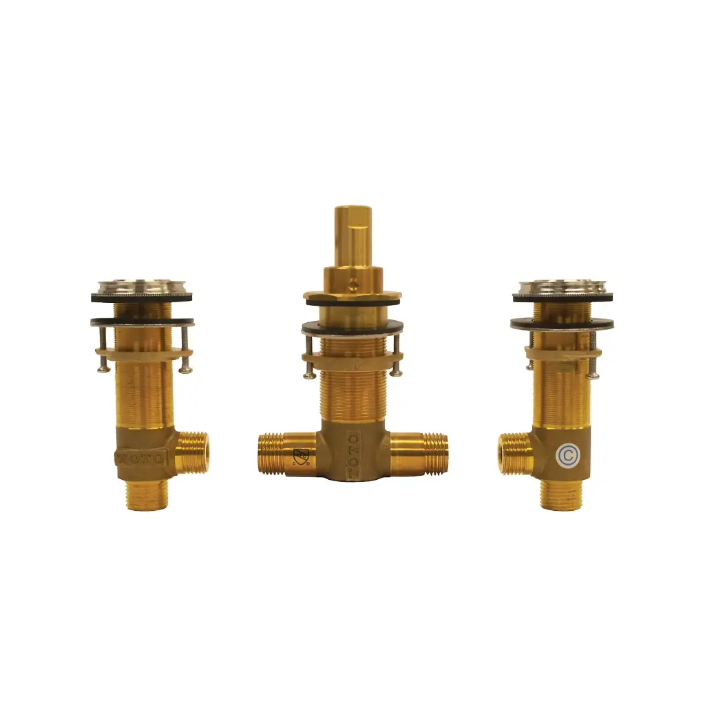 TOTO TBN02202U Three Hole Roman Tub Filler Rough-in
