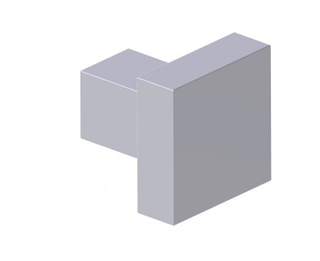 Kartners 248700-81 LONDON Cabinet Knob Brushed Nickel