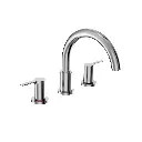 TOTO TBS01201U#CP LB Three Hole Roman Tub Filler Trim Polished Chrome