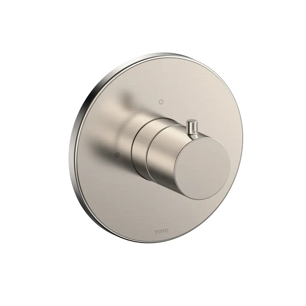 TOTO TBV01102U#BN Three Way Diverter Round Trim with Off Brushed Nickel