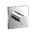 TOTO TBV02401U#CP Thermostatic Mixing Valve Square Trim Polished Chrome