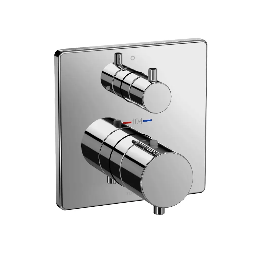 TOTO TBV02403U#CP Thermostatic Mixing Valve with Volume Control Trim Polished Chrome