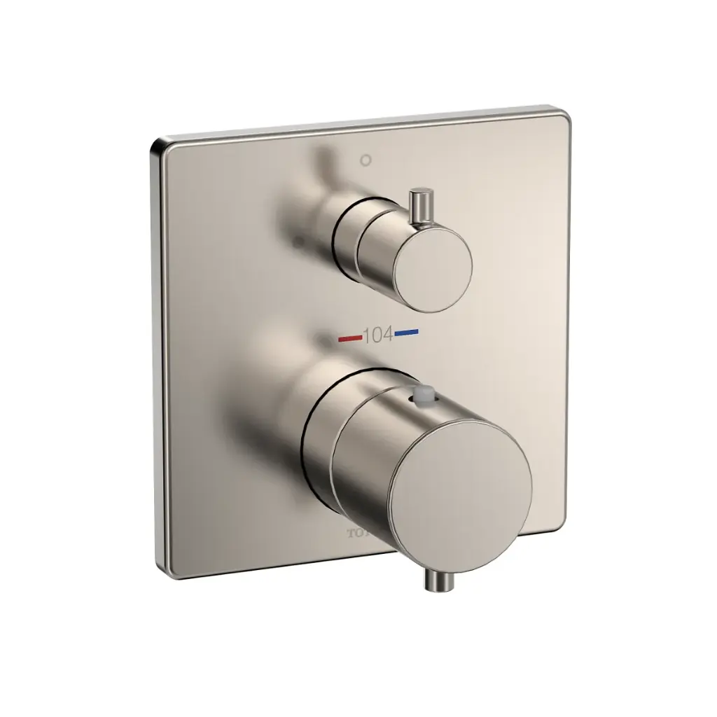 TOTO TBV02404U#BN Thermostatic Mixing Valve with Two Way Diverter Trim Brushed Nickel