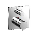 TOTO TBV02404U#CP Thermostatic Mixing Valve with Two Way Diverter Trim Polished Chrome