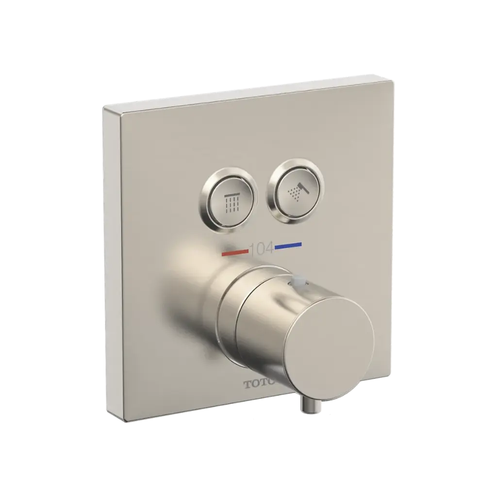 TOTO TBV02406U#BN Thermostatic Mixing Valve Two Function Trim Brushed Nickel