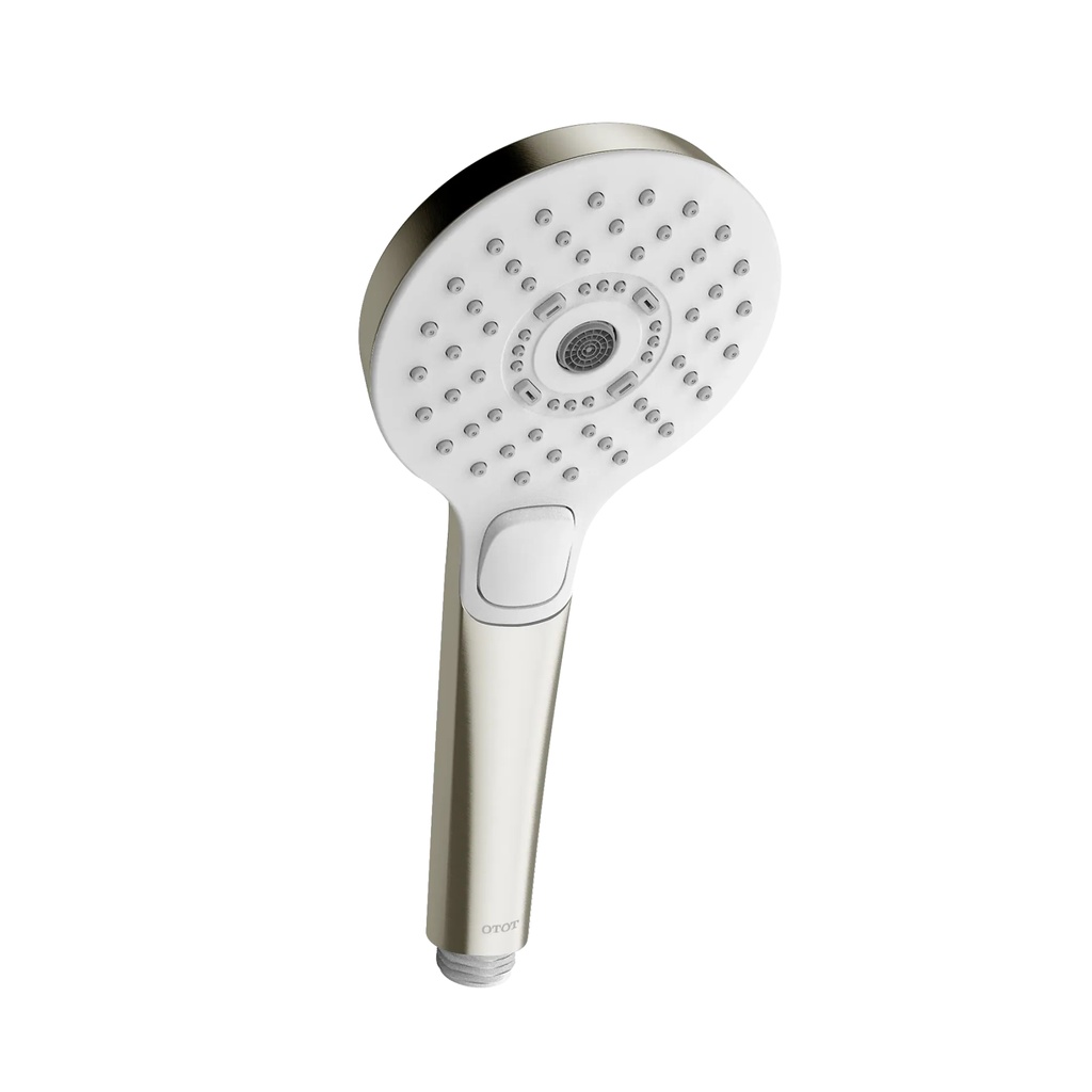 TOTO TBW01011U4#BN Round Three Mode Handshower Brushed Nickel