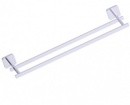 Kartners 254182-81 MILAN Double Towel Bar 18" Brushed Nickel