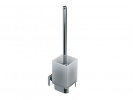 Kartners 254610-81 MILAN Toilet Brush Set,(WM) Brushed Nickel