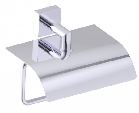 Kartners 262153-81 MADRID Tissue Holder with Lid Brushed Nickel
