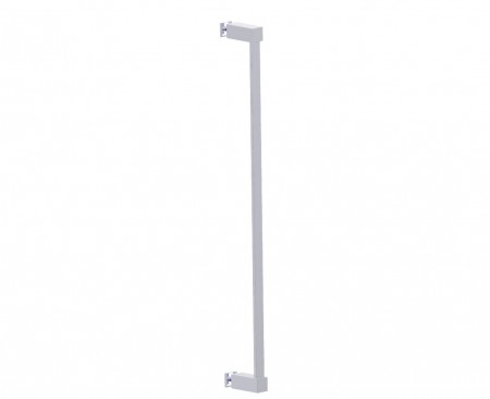 Kartners 2777524-81 LISBON 24" Single Shower Door Handle Brushed Nickel