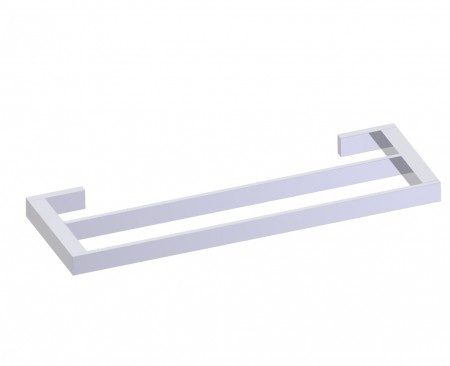 Kartners 288182-33 MUNICH Double Towel Bar 18" Titanium 