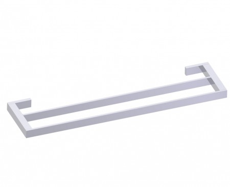 Kartners 288242-33 MUNICH Double Towel Bar 24" Titanium 