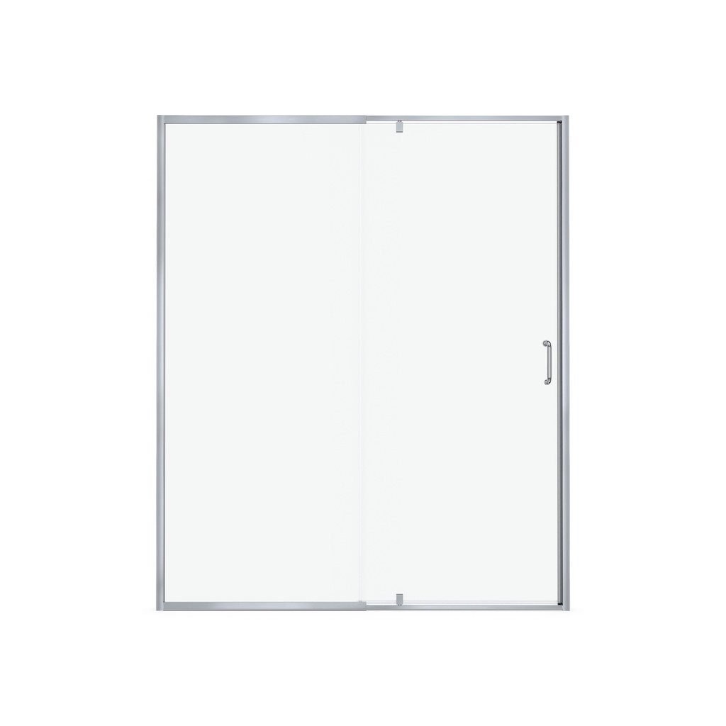 Neptune 220337-900-084-000 Belaya 56-60 x 72 Pivot Shower Door Alcove Installation Chrome