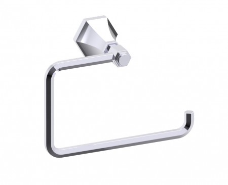 Kartners 342463-33 PISA Towel Ring- Titanium 
