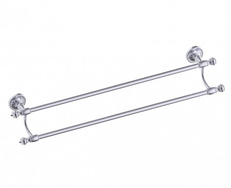 Kartners 351242-81 LYON Double Towel Bar 24" Brushed Nickel