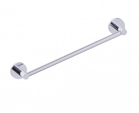 Kartners 366120-33 CIRCO KNURLED Towel Bar 12" Titanium 