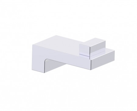 Kartners 422130-81 NAPLES Robe Hook Brushed Nickel