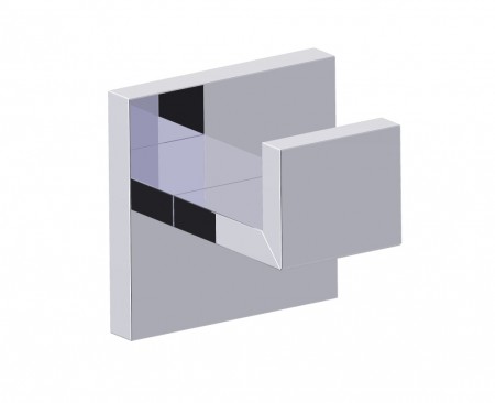 Kartners 440130-81 HAMBURG Robe Hook Brushed Nickel 