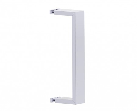 Kartners 4407508-33 HAMBURG Shower Door Handle Single Sided 8" Titanium 