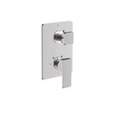 ALT 20843 Riga Uniplex P23 Trim Kit 3 Way Shared Chrome