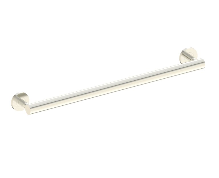 Kartners 8289124-81 Bath Grab Bar Round 24" Brushed Nickel